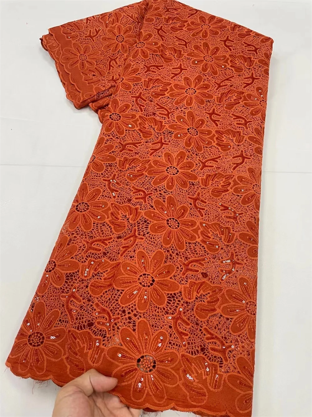 African Cord Milk Silk Lace Fabric 2022 High Quality Lace 5 Yards Embroidery Guipure Fabric For Nigerian Wedding Dress LY1683
African Cord Milk Silk Lace Fabric 2022 High Quality Lace 5 Yards Embroidery Guipure Fabric For Nigerian Wedding Dress LY1683