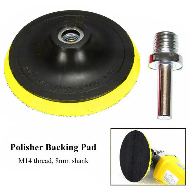 1set Polishing Tool Buffing Plate Backing Pad Holder Disc M14 Drill Thread Kit 3 Inch Remove Rust Paint And Dirt Rough Deburrin
1set Polishing Tool Buffing Plate Backing Pad Holder Disc M14 Drill Thread Kit 3 Inch Remove Rust Paint And Dirt Rough Deburrin