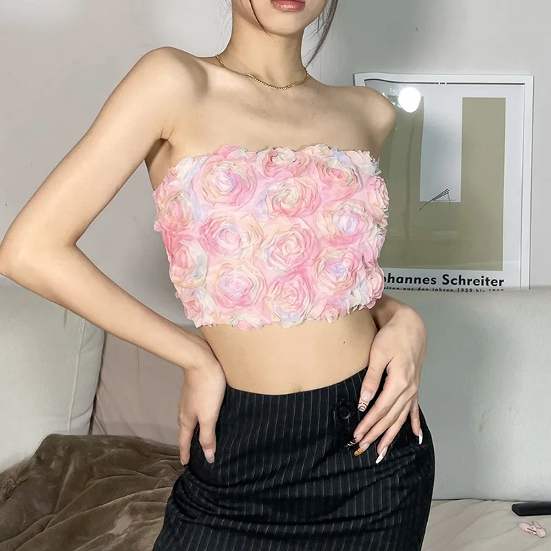 2022 Summer New Women's Fashion Straight Neck Sexy Open Back Short Fit Spicy Girl Little Vest Women
2022 Summer New Women's Fashion Straight Neck Sexy Open Back Short Fit Spicy Girl Little Vest Women