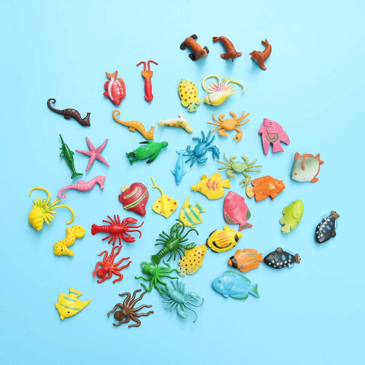 80 Pcs Mini Sea Ocean Critters Toyss Simulation Marine Cute Small Animals Model Toddler
80 Pcs Mini Sea Ocean Critters Toyss Simulation Marine Cute Small Animals Model Toddler