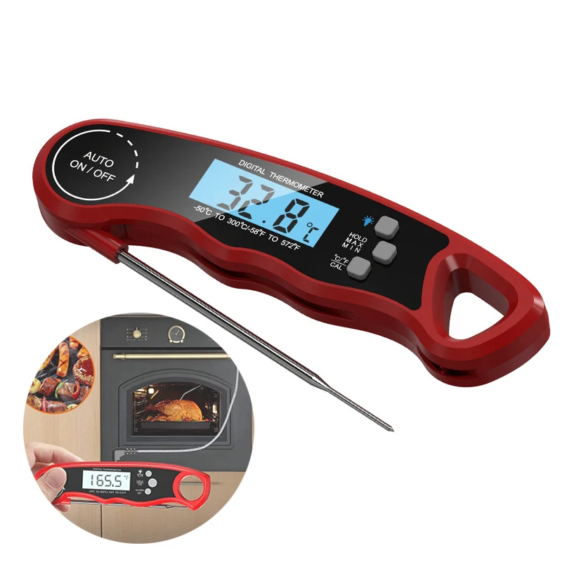 Digital Kitchen Thermometer Meat Waterproof Instant Read Food Water Milk Thermometers for Outdoor Cooking BBQ Measure Temperture
Digital Kitchen Thermometer Meat Waterproof Instant Read Food Water Milk Thermometers for Outdoor Cooking BBQ Measure Temperture