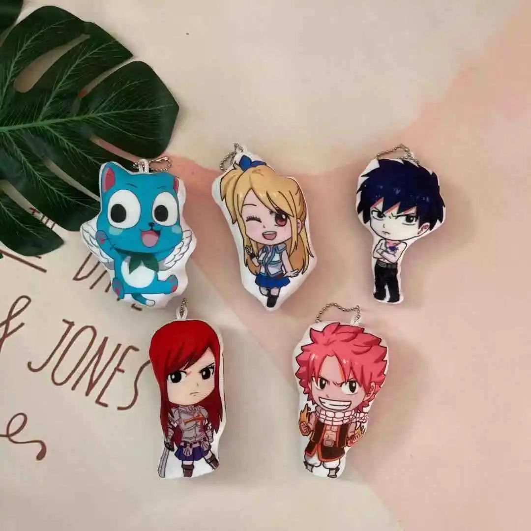 Anime Fairy Tail Cosplay 10cm Doll Toy Plush Dolls key chain Kids Adult Gift Pendant Accessories
Anime Fairy Tail Cosplay 10cm Doll Toy Plush Dolls key chain Kids Adult Gift Pendant Accessories