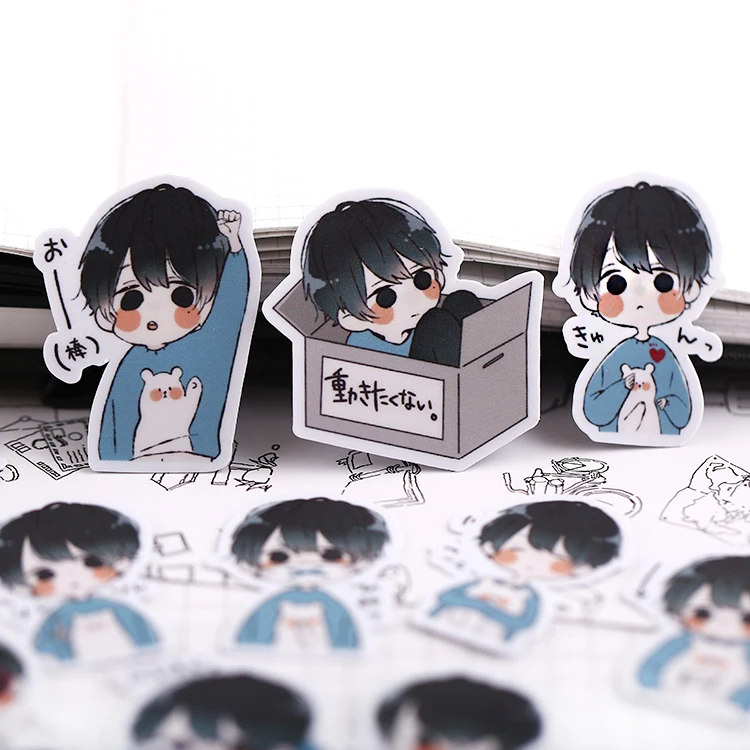 40Pcs/Pack Cute Boy Stickers Crafts and Scrapbooking Stickers Book Student Label Decorative Sticker DIY Stationery
40Pcs/Pack Cute Boy Stickers Crafts and Scrapbooking Stickers Book Student Label Decorative Sticker DIY Stationery