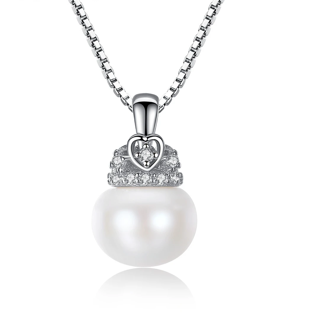 AAAA Genuine Freshwater Pearl Pendants 8-9mm 925 Sterling Silver Necklace For Women Wholesale Small Size Natural Pearl Jewelry
AAAA Genuine Freshwater Pearl Pendants 8-9mm 925 Sterling Silver Necklace For Women Wholesale Small Size Natural Pearl Jewelry