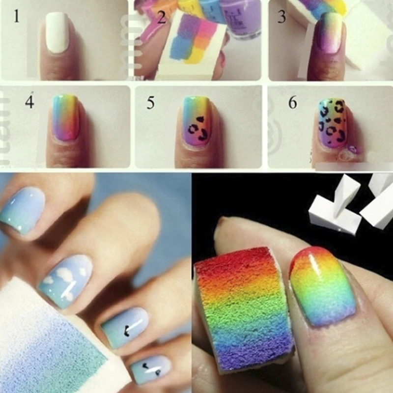 10Pcs Soft White Triangle Nail Art Transfer Sponge Gradient Coloring Stamper Painting Image Stamp Foam Polish Gel UV Tool
10Pcs Soft White Triangle Nail Art Transfer Sponge Gradient Coloring Stamper Painting Image Stamp Foam Polish Gel UV Tool