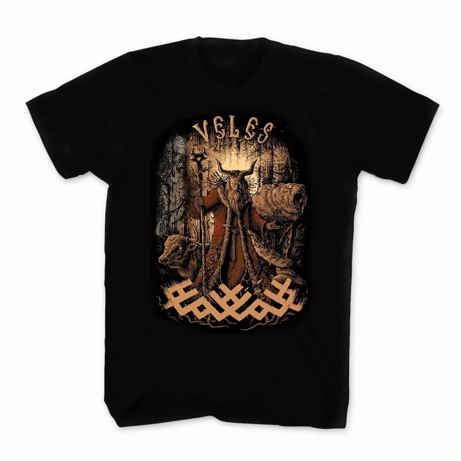 Kievan Rus Pagan Slavic God Veles T-Shirt 100% Cotton O-Neck Summer Short Sleeve Casual Mens T-shirt Size S-3XL
Kievan Rus Pagan Slavic God Veles T-Shirt 100% Cotton O-Neck Summer Short Sleeve Casual Mens T-shirt Size S-3XL