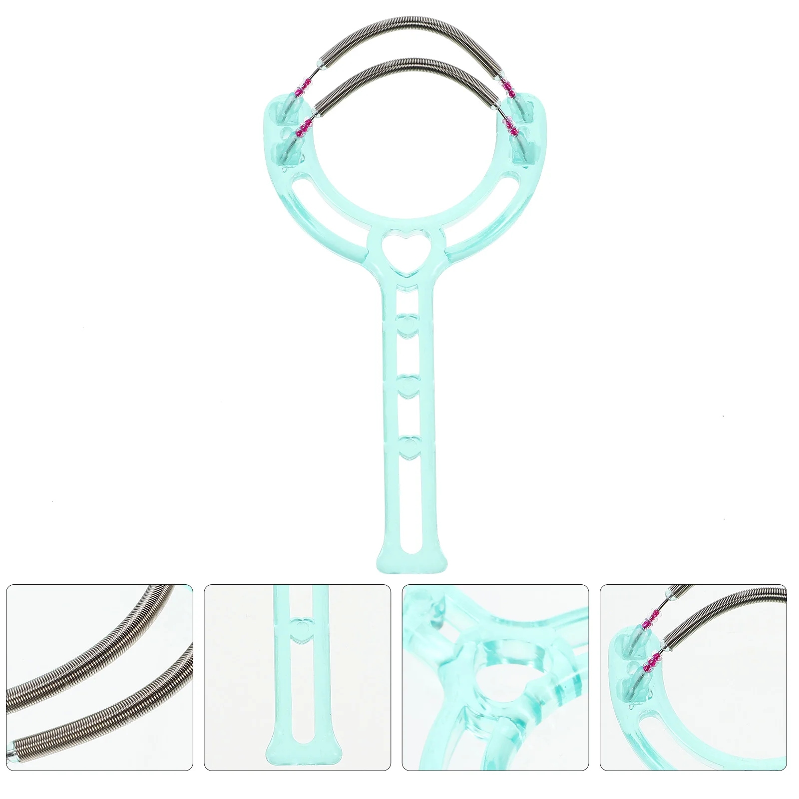 Hair Removal Face Epilator Tool Facial Spring Beauty Lip Remover Threading Manual Lips Threader Body Trimmer Portable Shaver 
Hair Removal Face Epilator Tool Facial Spring Beauty Lip Remover Threading Manual Lips Threader Body Trimmer Portable Shaver