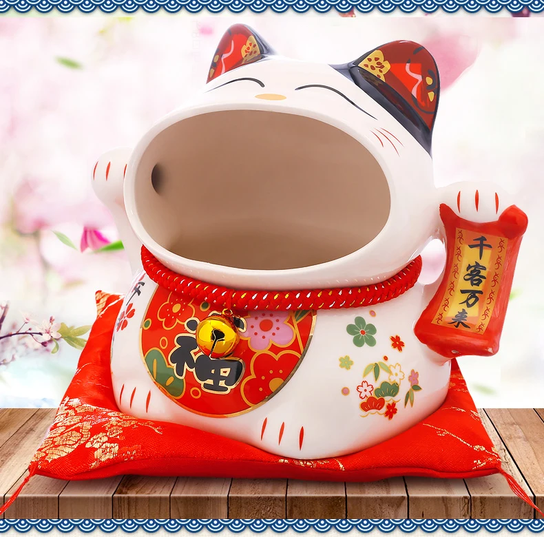 8 дюймов большой рот счастливая кошка украшение открытие подарок хранение конфет банка магазин дом гостиная счастливая керамическая копил...
8 дюймов большой рот счастливая кошка украшение открытие подарок хранение конфет банка магазин дом гостиная счастливая керамическая копил...