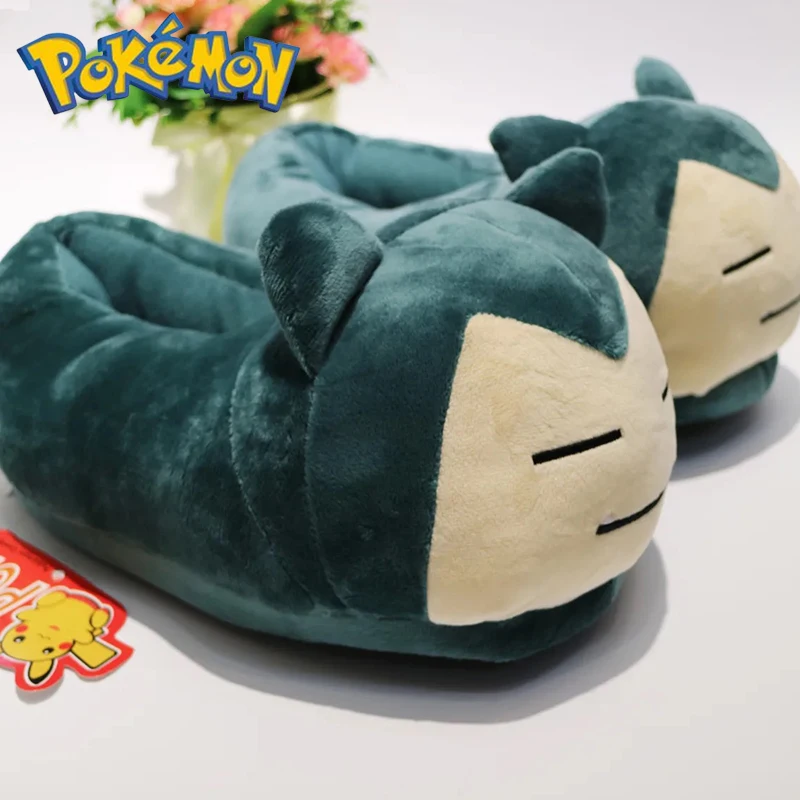 Pokemon Elf Lovely Pikachu Slippers Snorlax Psyduck Anime Cartoon Shoes Parent-Child Non Slip Warm Winter For Child Adult Gifts
Pokemon Elf Lovely Pikachu Slippers Snorlax Psyduck Anime Cartoon Shoes Parent-Child Non Slip Warm Winter For Child Adult Gifts