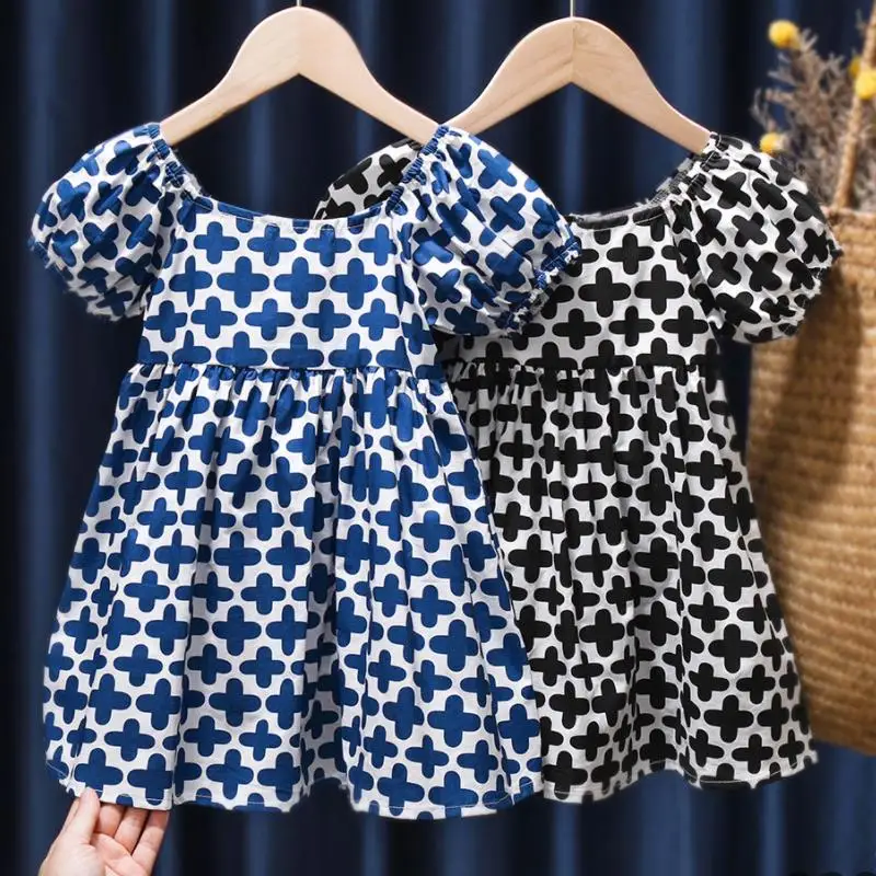 New Baby Girls Dresses Summer Dresses Kids puff sleeves polka dots O-neck A-line Dress Summer Princess Dresses for Girls0-6Y
New Baby Girls Dresses Summer Dresses Kids puff sleeves polka dots O-neck A-line Dress Summer Princess Dresses for Girls0-6Y