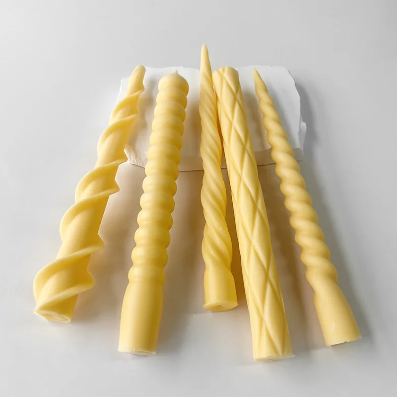 BT0228 3D Long Pillar Silicone Candle Mold Rotating Cylinder Knot Dough Twist Candle Mold For Wedding Birthday
BT0228 3D Long Pillar Silicone Candle Mold Rotating Cylinder Knot Dough Twist Candle Mold For Wedding Birthday