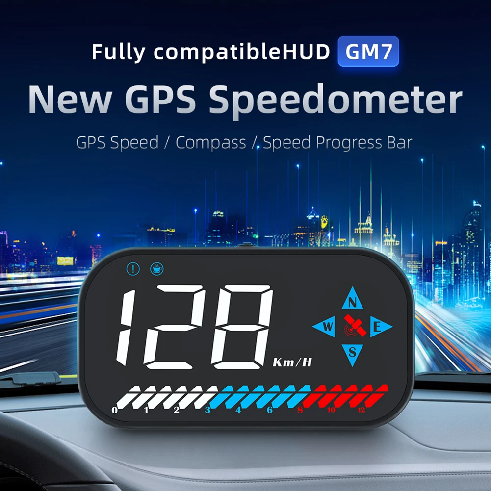 Автомобильный дисплей HUD на лобовое расстояние GM7 км/ч Автомобильный GPS Спидометр компас Смарт-часы декор Цифровые датчики Автомобильная электроника Аксессуары
Автомобильный дисплей HUD на лобовое расстояние GM7 км/ч Автомобильный GPS Спидометр компас Смарт-часы декор Цифровые датчики Автомобильная электроника Аксессуары