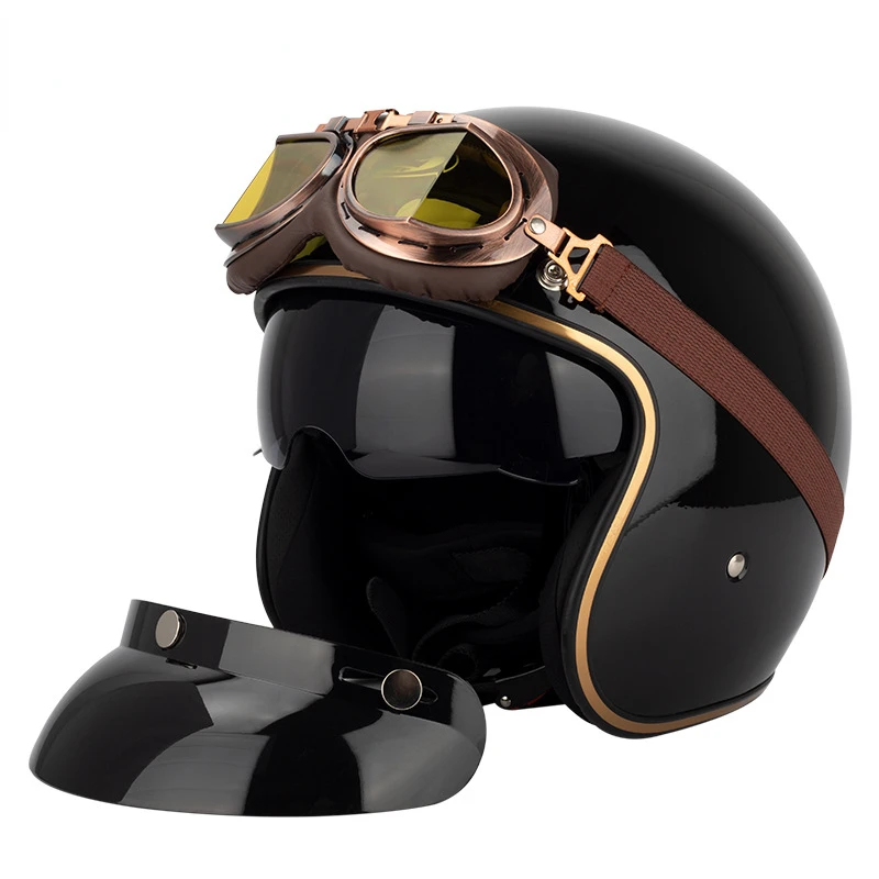 DOT Certificated Men Moto Racer Moto Cross Half Cyclist Four Seasons Harley Outdoor Summer Accessories Helmet
DOT Certificated Men Moto Racer Moto Cross Half Cyclist Four Seasons Harley Outdoor Summer Accessories Helmet