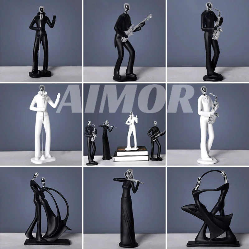 AIMOR Nordic Minimalist Music Band Character Living Room Home Decoration Creative Tv Cabinet Wine Cabinet Abstract Craft
AIMOR Nordic Minimalist Music Band Character Living Room Home Decoration Creative Tv Cabinet Wine Cabinet Abstract Craft