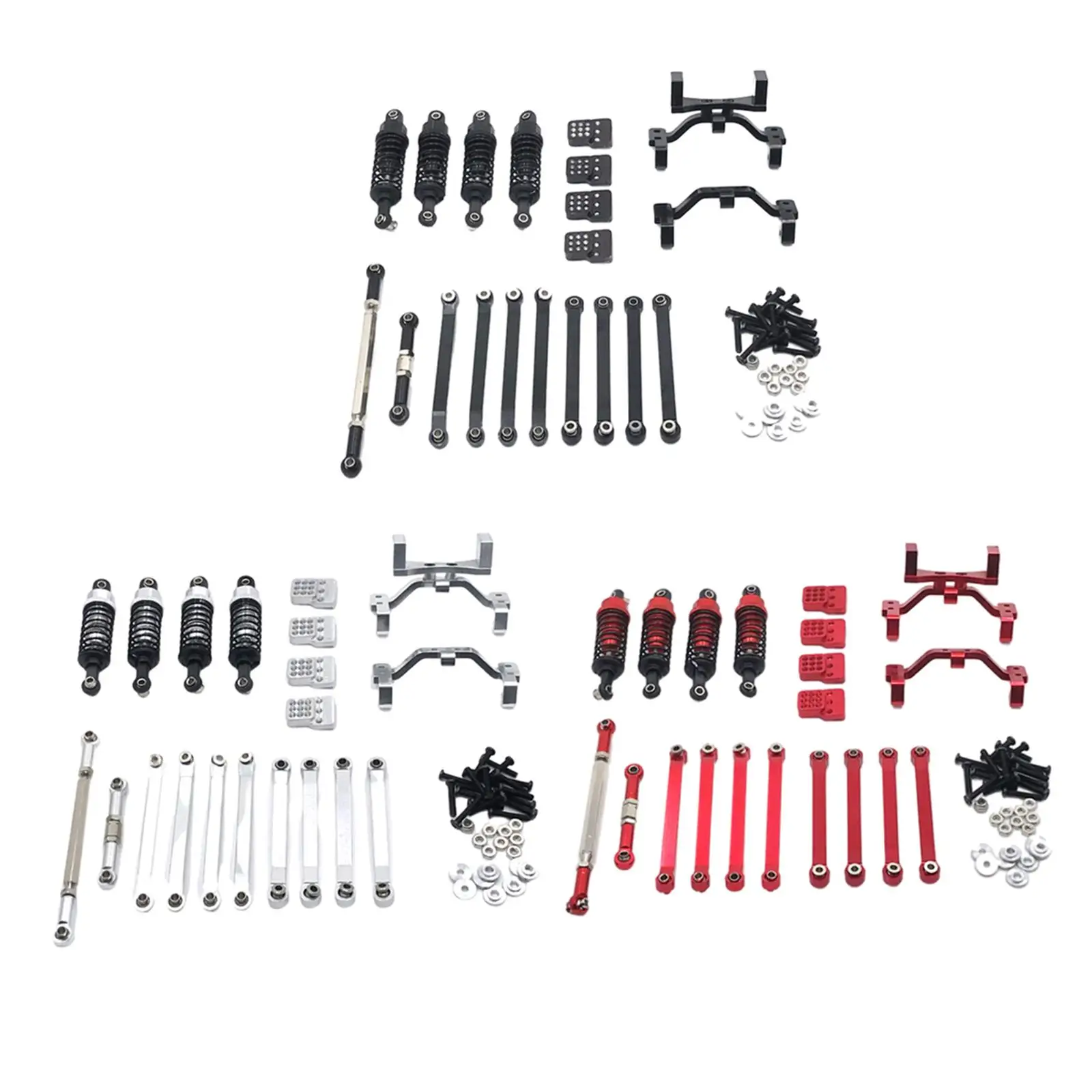 Metal Hydraulic Shock Absorber, Servo Linkages Metal Pull Rod, Shock Tower, for D90 D91 D96 MN98 MN99S 1/12 Scale Model Car
Metal Hydraulic Shock Absorber, Servo Linkages Metal Pull Rod, Shock Tower, for D90 D91 D96 MN98 MN99S 1/12 Scale Model Car