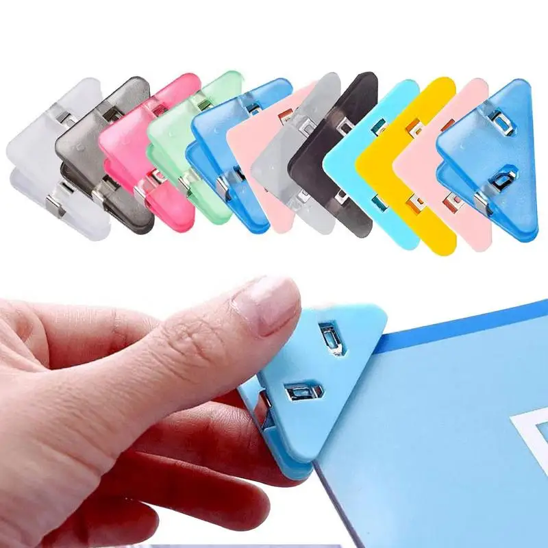 Triangle Paper Clips Solid Triangular Book Page Corner Clip Paper Clips Triangular Book Page Corner Data Clip Prevent Books
Triangle Paper Clips Solid Triangular Book Page Corner Clip Paper Clips Triangular Book Page Corner Data Clip Prevent Books