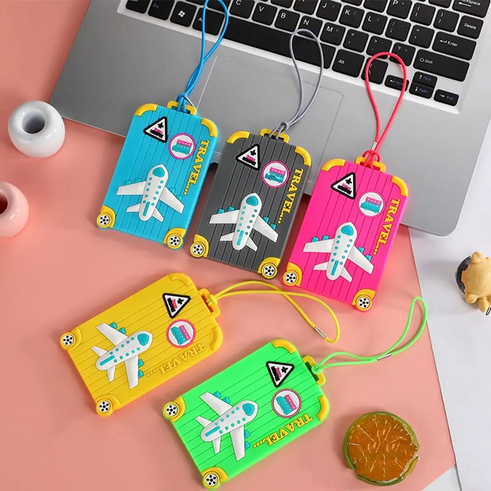 Label Airplane Check-in Holiday Travel Boarding Pass Aluminum Alloy Listing Silicone Luggage Tag Airplane Suitcase Tag
Label Airplane Check-in Holiday Travel Boarding Pass Aluminum Alloy Listing Silicone Luggage Tag Airplane Suitcase Tag