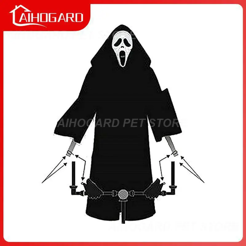 Creative Terror Scarecrow Halloween Decor Ghostface Scarecrow Yard Hanging Scary Scream Ghost Bird Repeller Garden Outdoor Decor
Creative Terror Scarecrow Halloween Decor Ghostface Scarecrow Yard Hanging Scary Scream Ghost Bird Repeller Garden Outdoor Decor