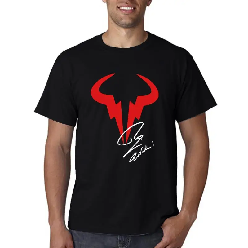 Rafael Nadal RN Rafa Tennis Player Logo T-Shirt Black White cotton tshirt men summer fashion t-shirt euro size
Rafael Nadal RN Rafa Tennis Player Logo T-Shirt Black White cotton tshirt men summer fashion t-shirt euro size