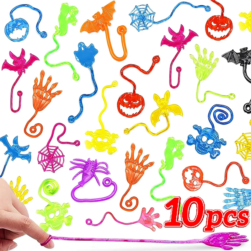 1-10pcs Halloween Pumpkin Spider Elastic Stretchable Windows Climbing Sticky Toys Stress Relief Toy For Kids Party Decor Favors
1-10pcs Halloween Pumpkin Spider Elastic Stretchable Windows Climbing Sticky Toys Stress Relief Toy For Kids Party Decor Favors