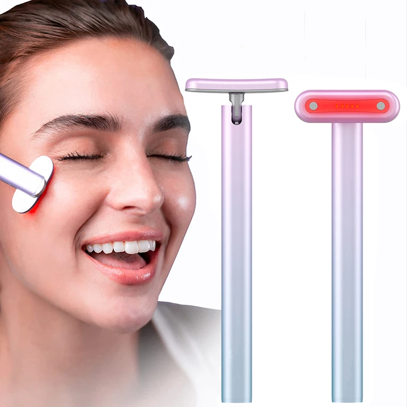 New 4 in 1 Facial Wand LED Red Light Therapy Facial Massage Tool EMS Face Massager Machine Skin Care Beauty Device For Face Neck
New 4 in 1 Facial Wand LED Red Light Therapy Facial Massage Tool EMS Face Massager Machine Skin Care Beauty Device For Face Neck