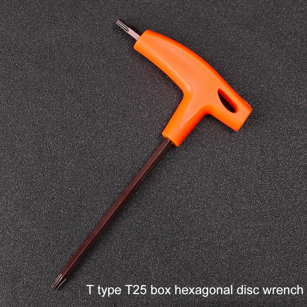 Портативный тормозной ключ T25 для ремонта велосипедов
Портативный тормозной ключ T25 для ремонта велосипедов