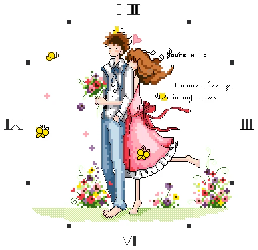 Cross Stitch Set Chinese Cross-stitch Kit Embroidery Needlework Craft Packages Cotton Fabric Floss New Designs Clock SY-649
Cross Stitch Set Chinese Cross-stitch Kit Embroidery Needlework Craft Packages Cotton Fabric Floss New Designs Clock SY-649