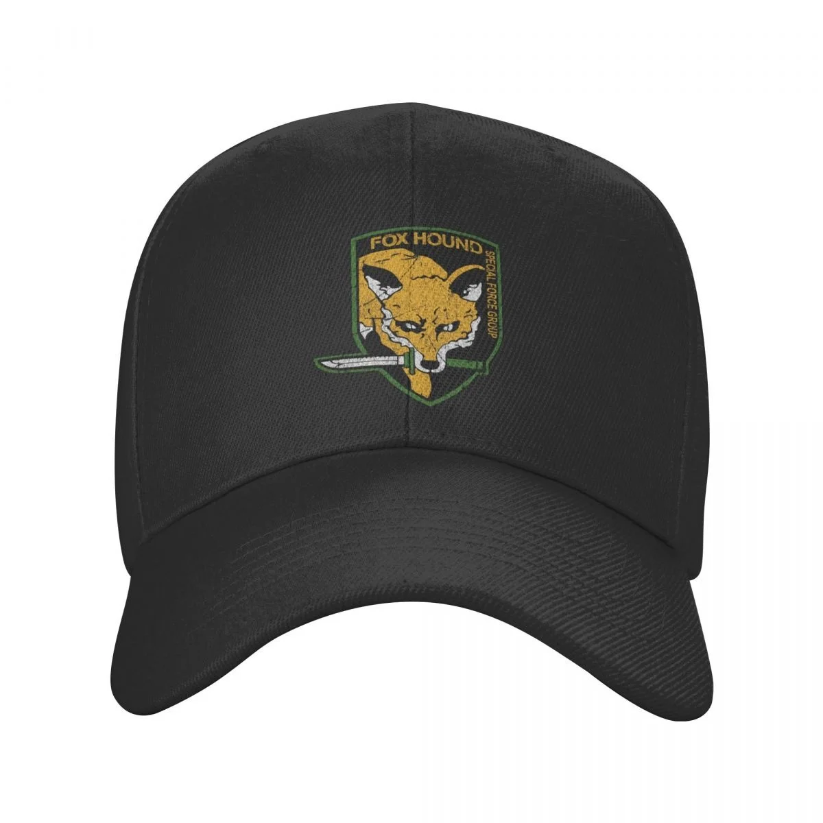 Classic Metal Gear Solid Fox Hound Baseball Cap Men Women Custom Adjustable Unisex Video Game Dad Hat Outdoor Snapback Caps
Classic Metal Gear Solid Fox Hound Baseball Cap Men Women Custom Adjustable Unisex Video Game Dad Hat Outdoor Snapback Caps