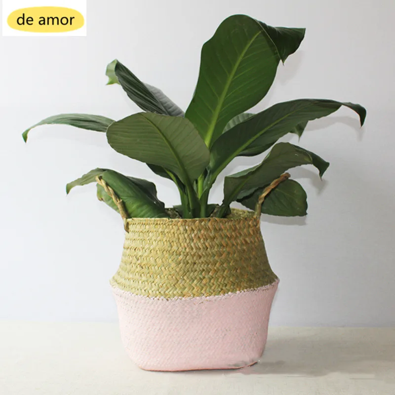 Storage Basket Wicker Planter Flower Baskets Laundry Storage Decorative Basket Pot Rattan Flower Planters Household OrganizerM28
Storage Basket Wicker Planter Flower Baskets Laundry Storage Decorative Basket Pot Rattan Flower Planters Household OrganizerM28
