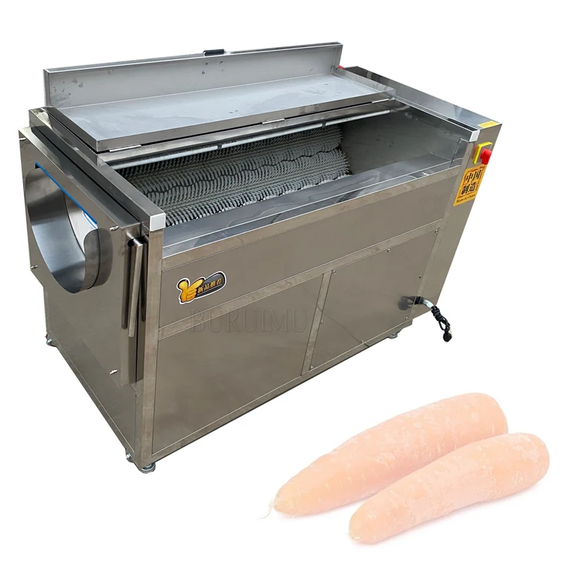 Potato Ginger Brush Ginger Washing And Peeling Machine Fruit and Vegetable Cleaning Machinery
Potato Ginger Brush Ginger Washing And Peeling Machine Fruit and Vegetable Cleaning Machinery