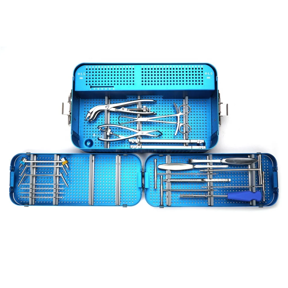 High quality Orthopedic surgical Instruments Small Fragment upper limb Trauma Plate tools kit Small Fragment Instrument Set
High quality Orthopedic surgical Instruments Small Fragment upper limb Trauma Plate tools kit Small Fragment Instrument Set