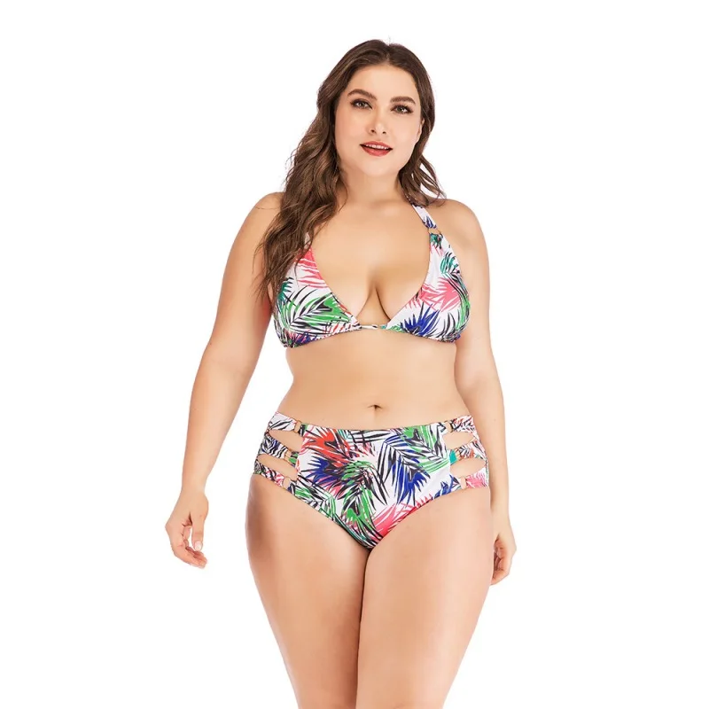 Two Pieces Sexy Women Swimsuits Plus Size Swimwear Flowers Print Fashion Bikini Summer Backless Wear Modern Beach Bathing Suits
Two Pieces Sexy Women Swimsuits Plus Size Swimwear Flowers Print Fashion Bikini Summer Backless Wear Modern Beach Bathing Suits