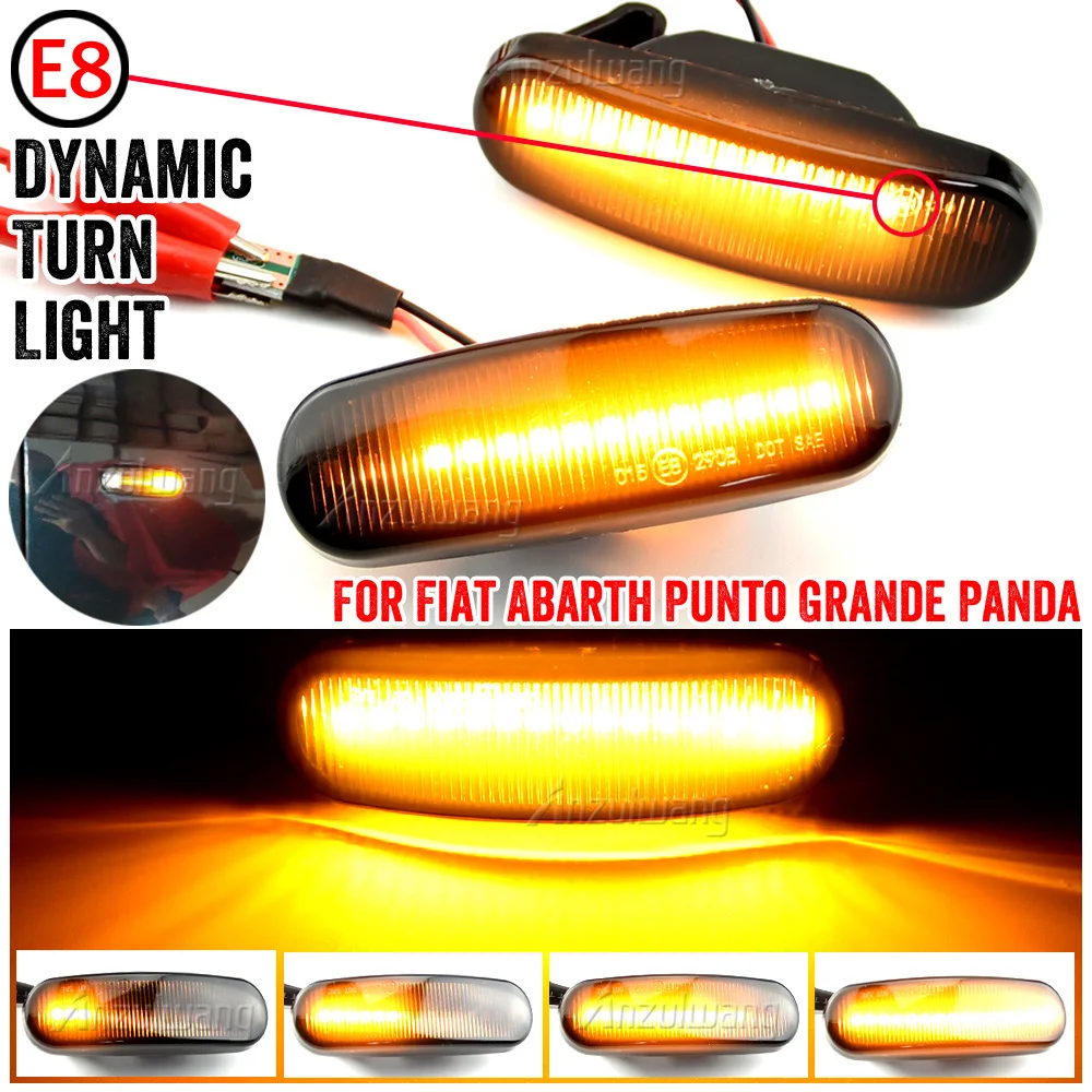 Dynamic Blinker Indicator LED Side Marker Turn Signal Lights For Fiat Panda Punto Evo Stilo Qubo Peugeot Citroen Lancia Musa 350
Dynamic Blinker Indicator LED Side Marker Turn Signal Lights For Fiat Panda Punto Evo Stilo Qubo Peugeot Citroen Lancia Musa 350