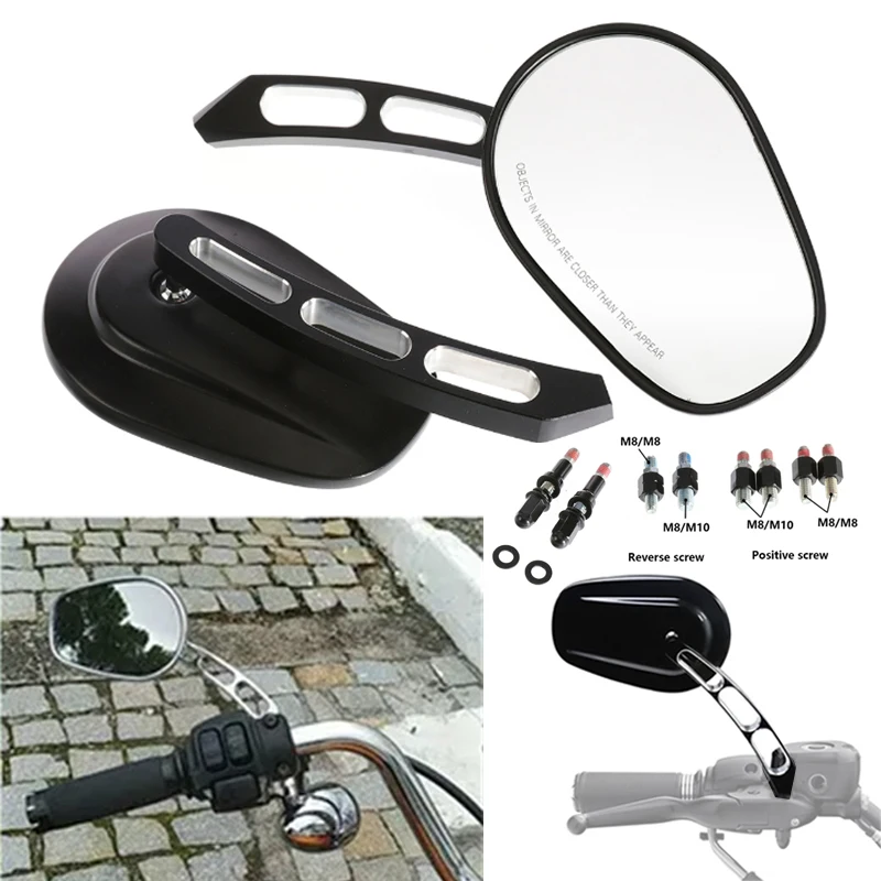 Зеркало заднего вида для мотоцикла, 1 пара 
Зеркало заднего вида для мотоцикла, 1 пара