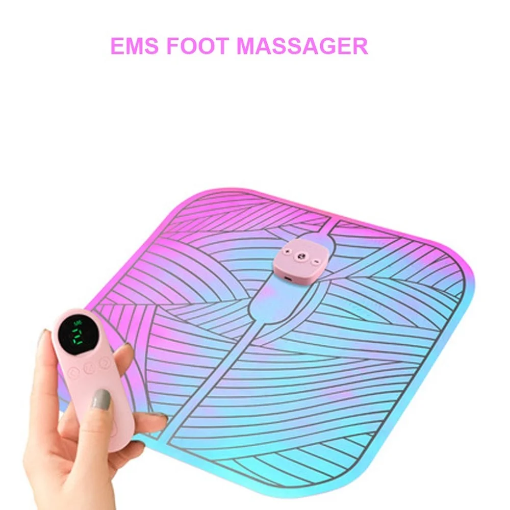 Electric EMS Foot Circulation Feet Reflexology Deep Kneading Relax Electric Tens Electrodes Massager Mat
Electric EMS Foot Circulation Feet Reflexology Deep Kneading Relax Electric Tens Electrodes Massager Mat