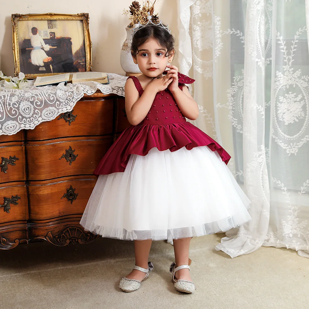 BunnyLuLu 2022 New Model Style Little Girls Princess Sling Dress Bow Irregularly Fluffy Dress Children Performance Frocks
BunnyLuLu 2022 New Model Style Little Girls Princess Sling Dress Bow Irregularly Fluffy Dress Children Performance Frocks