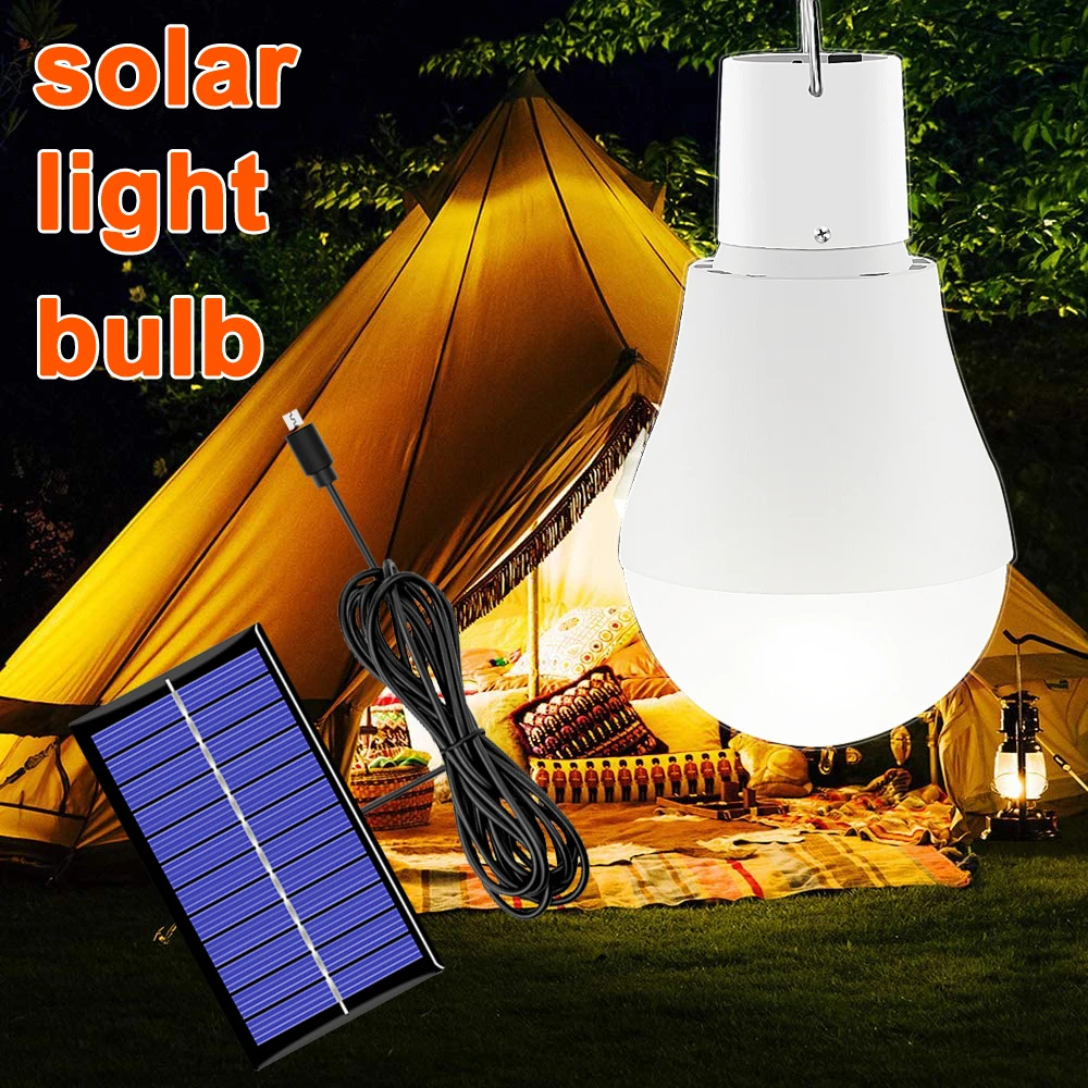 9W Portable LED Solar Lamp USB Charged Solar Energy Light Panel Powered Emergency Bulb for Outdoor Garden Camping Tent Fishing
9W Portable LED Solar Lamp USB Charged Solar Energy Light Panel Powered Emergency Bulb for Outdoor Garden Camping Tent Fishing