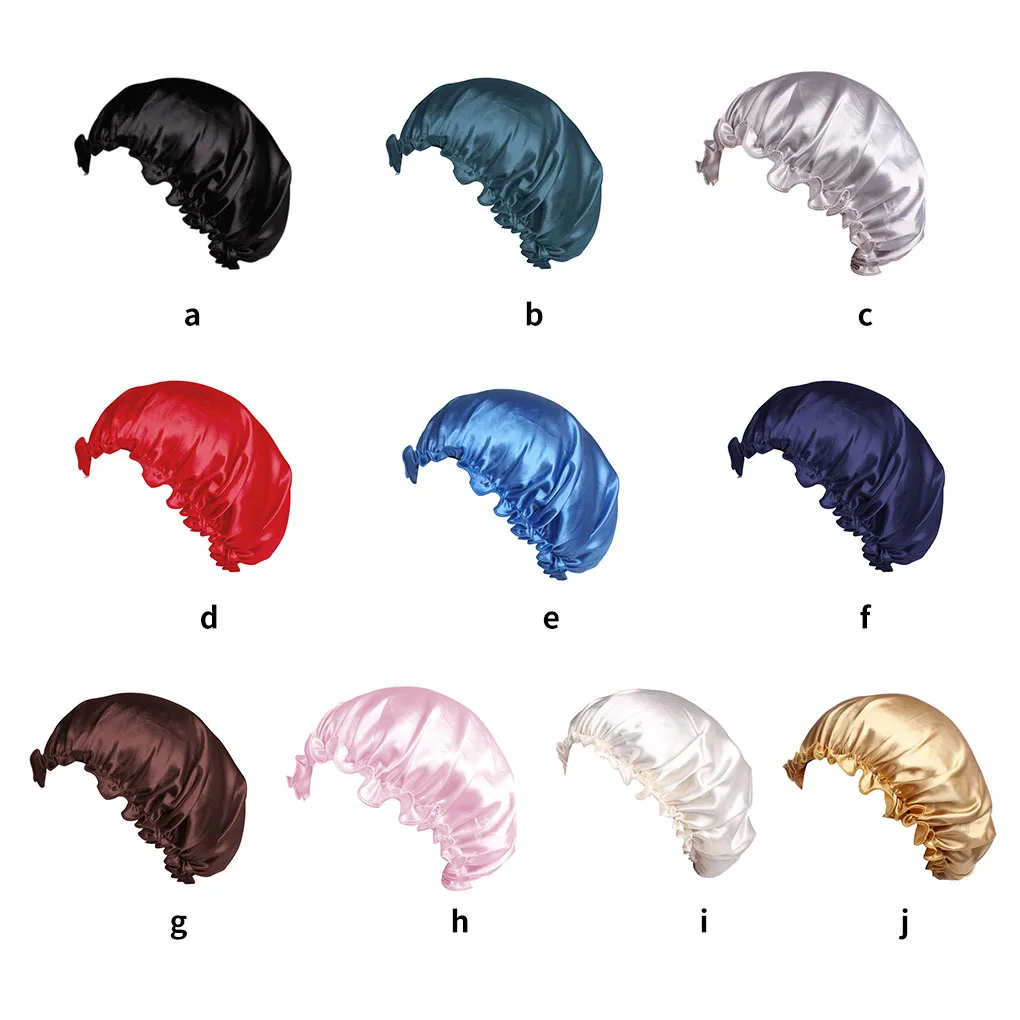 1pc Adults Satin Solid Sleeping Hat Bonnet De Nuit Night Sleep Cap Hair Care Bonnet Nightcap For Women Men Unisex Cap Supplies
1pc Adults Satin Solid Sleeping Hat Bonnet De Nuit Night Sleep Cap Hair Care Bonnet Nightcap For Women Men Unisex Cap Supplies
