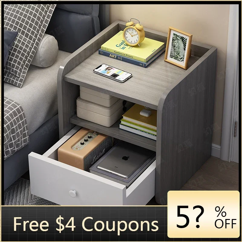 Modern Space Saving Nightstands Wooden Comfortable Accent Bedroom Nightstands Storage Chest Muebles De Hogar Nordic Furnitures
Modern Space Saving Nightstands Wooden Comfortable Accent Bedroom Nightstands Storage Chest Muebles De Hogar Nordic Furnitures