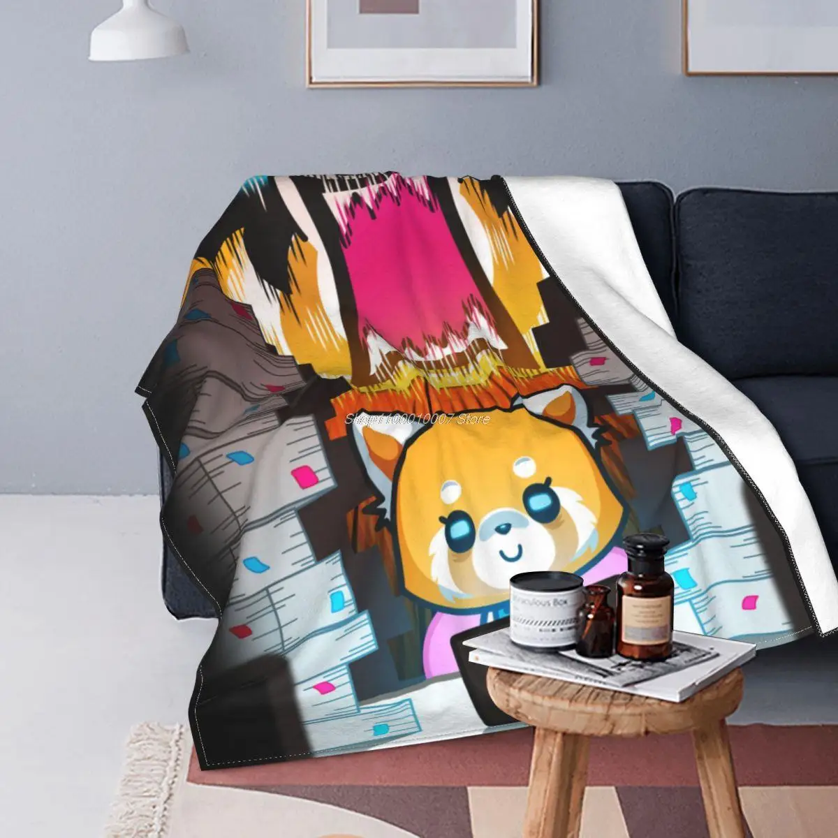 Aggressive Retsuko Blanket Cover Flannel Aggretsuko Karaoke Rage Mood Lightweight Throw Blanket for Bedding Couch Bedroom Quilt
Aggressive Retsuko Blanket Cover Flannel Aggretsuko Karaoke Rage Mood Lightweight Throw Blanket for Bedding Couch Bedroom Quilt