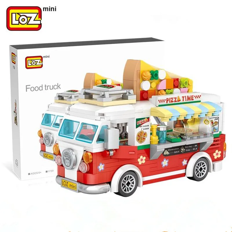 LOZ 491 шт. строительные блоки город улица вид пищевой грузовик фрукты/Мороженое магазин сборная игрушка Рождественский подарок для детей взр... 
LOZ 491 шт. строительные блоки город улица вид пищевой грузовик фрукты/Мороженое магазин сборная игрушка Рождественский подарок для детей взр...