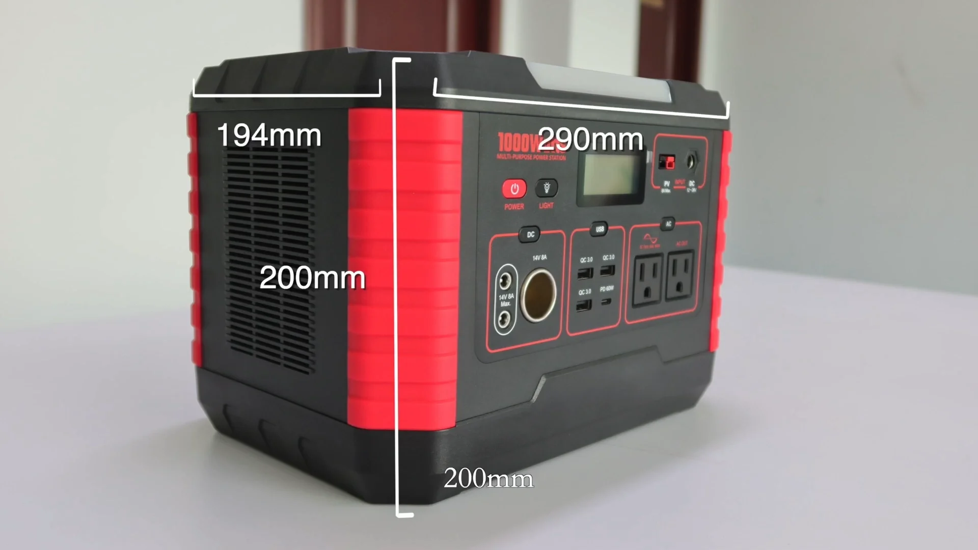 Outdoor portable energy storage 110v 220v portable power station 330w 500W 1000w high-power emergency power supply
Outdoor portable energy storage 110v 220v portable power station 330w 500W 1000w high-power emergency power supply