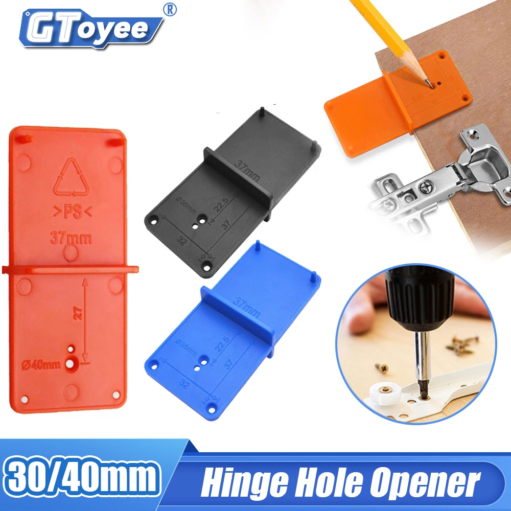 Hinge Hole Drilling Guide Plastic 35mm Woodworking Punch Opener Locator for Cabinets Installation DIY Template Woodworking Tools
Hinge Hole Drilling Guide Plastic 35mm Woodworking Punch Opener Locator for Cabinets Installation DIY Template Woodworking Tools
