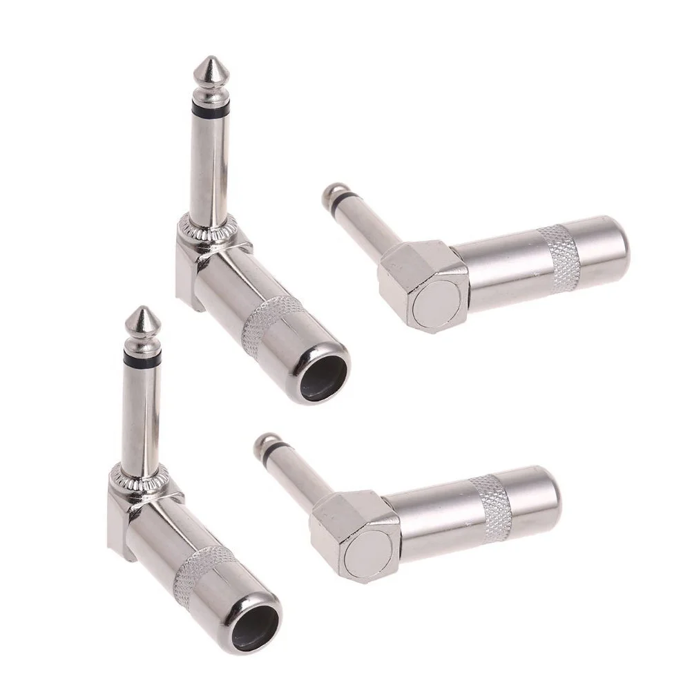 Guitar Plug Mono Plugs Connector Angle Audio Transferring Right Cables Connecting Degree Adaptermicrophone Shape L Patch
Guitar Plug Mono Plugs Connector Angle Audio Transferring Right Cables Connecting Degree Adaptermicrophone Shape L Patch