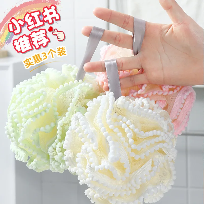 Large bath ball bubble bath high-end adult bath supplies bath flower bath back bubble bath ball flower.
Large bath ball bubble bath high-end adult bath supplies bath flower bath back bubble bath ball flower.