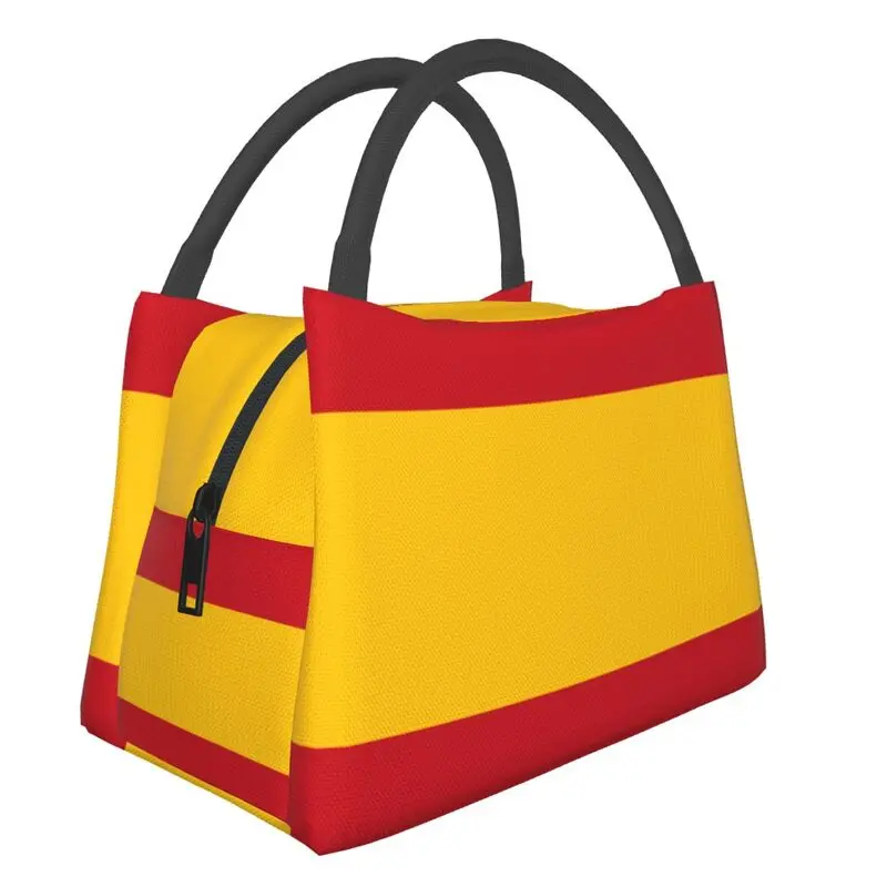 Custom Flag Of Spain Lunch Bag Men Women Cooler Warm Insulated Lunch Box for Picnic Camping Work Travel
Custom Flag Of Spain Lunch Bag Men Women Cooler Warm Insulated Lunch Box for Picnic Camping Work Travel