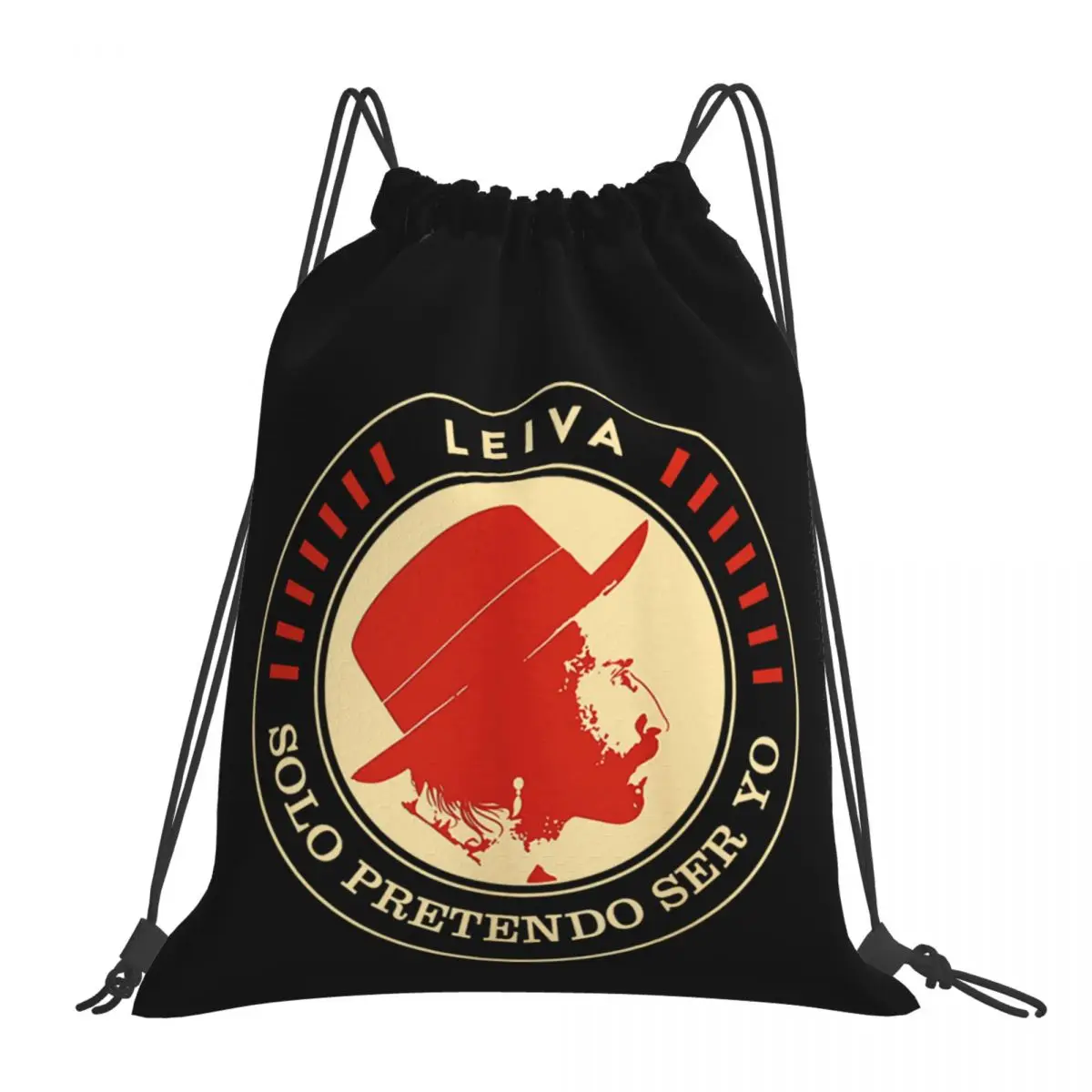 

Drawstring Bags Gym Bag Sudadera Ser Yo De Leiva De Leivas｠ Casual Graphic Backpack R326 Knapsack Humor Graphic