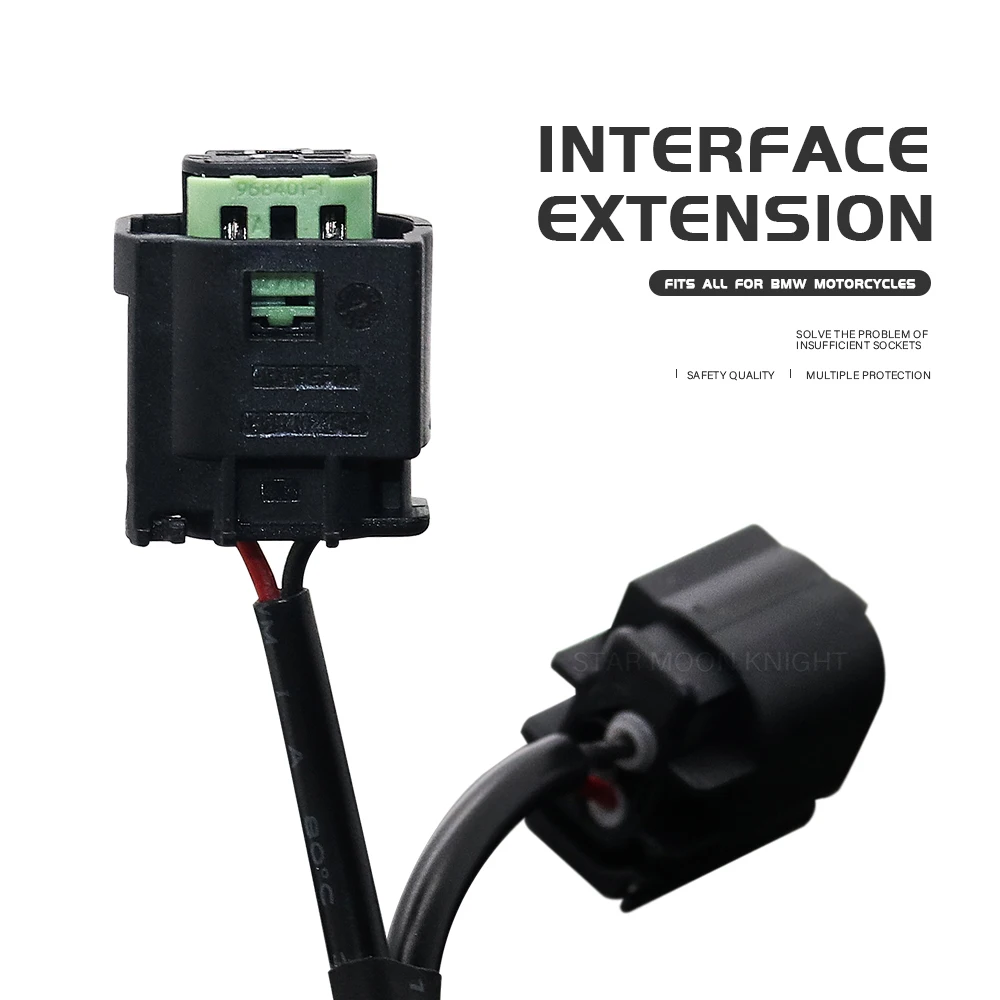 Quick Connect Cable Set Shunt Circuit Socket Extension Adapter For BMW C400X GT C650 G310GS G310R K 1600 B GT GTL S 1000 R XR
Quick Connect Cable Set Shunt Circuit Socket Extension Adapter For BMW C400X GT C650 G310GS G310R K 1600 B GT GTL S 1000 R XR