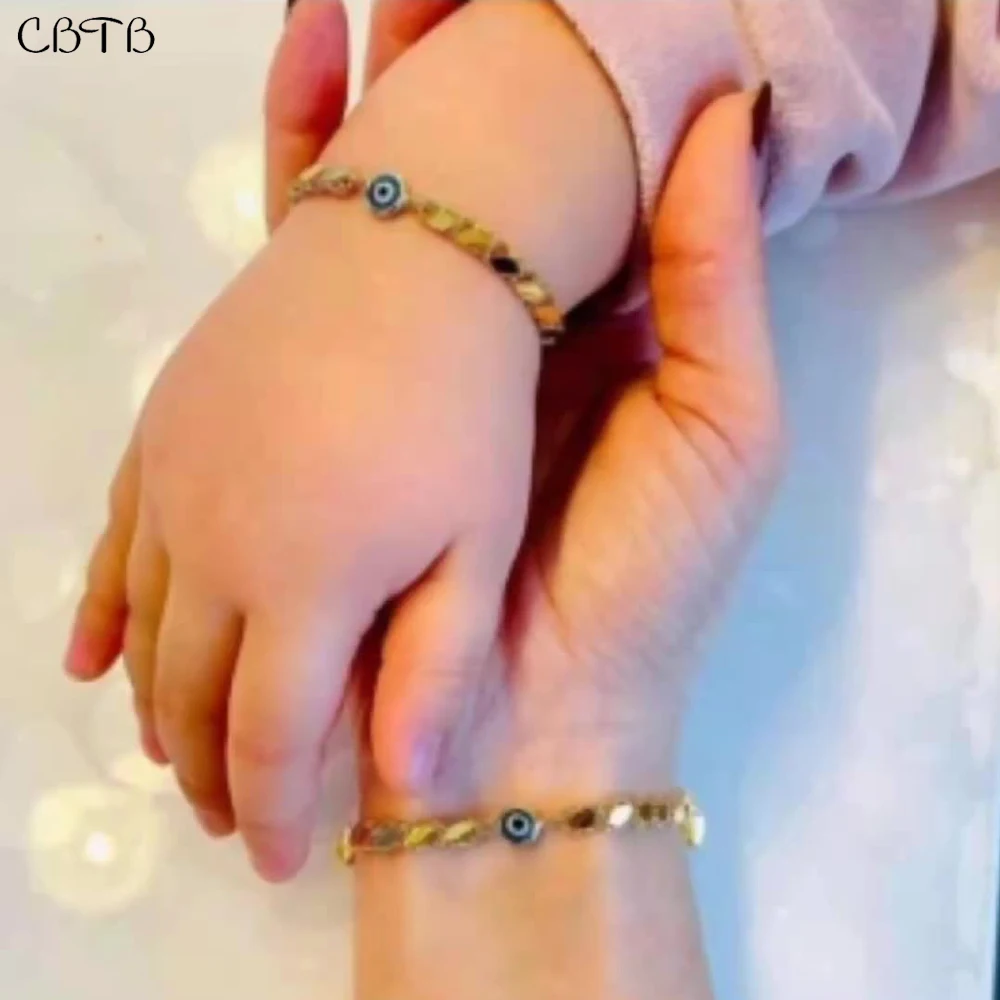 Fashion Punk Lucky Evil Eye Charm Bracelets for Women Luxury 18K Gold Chain Bracelet Muslim Islam Jewelry Accessories Wholesale
Fashion Punk Lucky Evil Eye Charm Bracelets for Women Luxury 18K Gold Chain Bracelet Muslim Islam Jewelry Accessories Wholesale