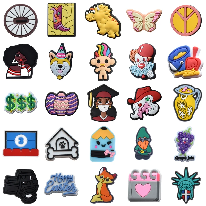 Para Pins Women Charm Packs Kids Wholesale Bulk Shoe Charms Decorations for Crocs Boy Shoes Accessories Men Girl Set Jeans Gifts
Para Pins Women Charm Packs Kids Wholesale Bulk Shoe Charms Decorations for Crocs Boy Shoes Accessories Men Girl Set Jeans Gifts